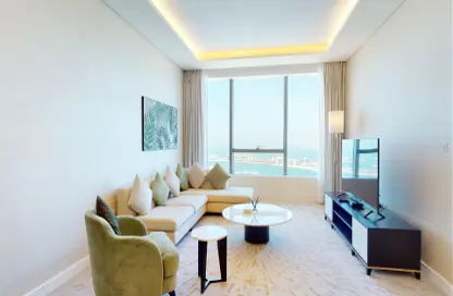 شقة - غرفة نوم - 1 حمام للايجار في برج النخيل - نخلة جميرا - دبي