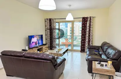 Apartment - 1 Bedroom - 1 Bathroom for rent in Al Dhafra 4 - Al Dhafra - Greens - Dubai
