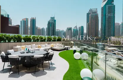 Duplex - 5 Bedrooms - 6 Bathrooms for rent in Jumeirah Living Marina Gate - Marina Gate - Dubai Marina - Dubai