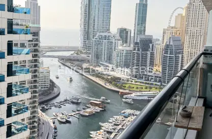 Apartment - 1 Bedroom - 1 Bathroom for sale in Escan Tower - Dubai Marina - Dubai