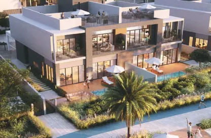 Villa - 5 Bedrooms - 6 Bathrooms for sale in South Bay 4 - South Bay - Dubai South (Dubai World Central) - Dubai