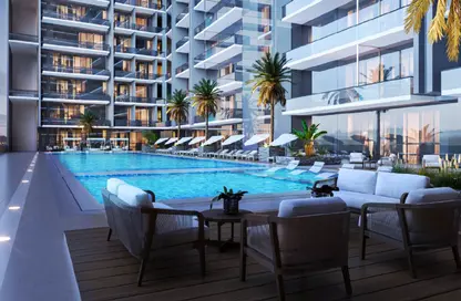 Apartment - 1 Bedroom - 2 Bathrooms for rent in Binghatti Azure - Jumeirah Village Circle - Dubai