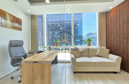 Office Space - Studio - 2 Bathrooms for rent in Tamani Art Tower - Business Bay - Dubai