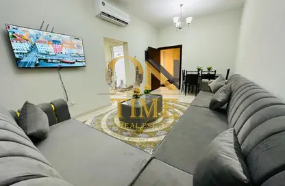 Apartment - 2 Bedrooms - 2 Bathrooms for rent in Corniche Tower - Ajman Corniche Road - Ajman