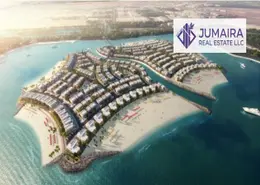 Water View image for: Townhouse - 3 Bedrooms - 3 Bathrooms for sale in Canal Homes - Falcon Island - Al Hamra Village - Ras Al Khaimah, Image 1
