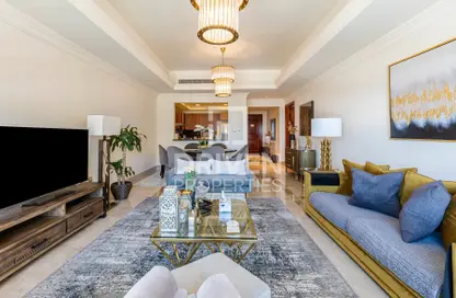 Apartment - 1 Bedroom - 2 Bathrooms for rent in The Fairmont Palm Residence South - The Fairmont Palm Residences - Palm Jumeirah - Dubai