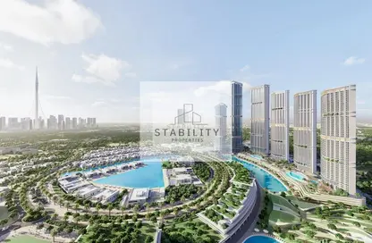Apartment - 1 Bedroom - 1 Bathroom for sale in 320 Riverside Crescent - Sobha Hartland II - Bukadra - Dubai