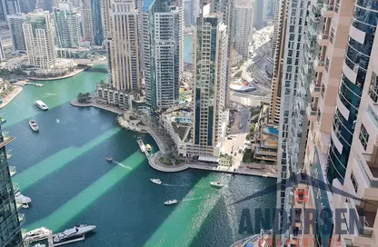 Apartment - 3 Bedrooms - 5 Bathrooms for rent in Emirates Crown - Dubai Marina - Dubai