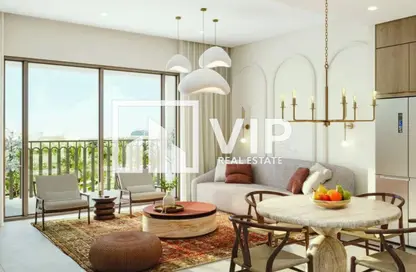 Apartment - 1 Bedroom - 2 Bathrooms for sale in Bloom Living - Zayed City (Khalifa City C) - Khalifa City - Abu Dhabi