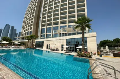 Apartment - 1 Bedroom - 2 Bathrooms for rent in InterContinental Residences Abu Dhabi - Al Bateen - Abu Dhabi