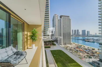 Apartment - 1 Bedroom - 1 Bathroom for sale in Grand Bleu Tower 2 - EMAAR Beachfront - Dubai Harbour - Dubai