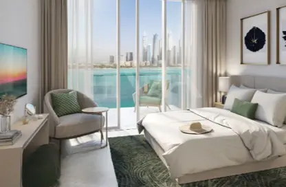 Apartment - 3 Bedrooms - 3 Bathrooms for sale in Beachgate by Address - EMAAR Beachfront - Dubai Harbour - Dubai