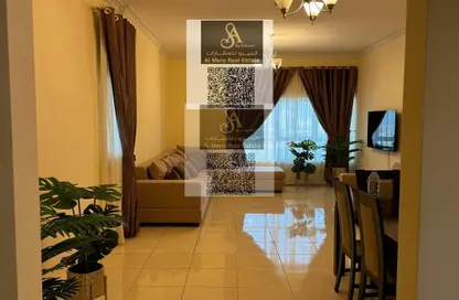 Apartment - 2 Bedrooms - 2 Bathrooms for sale in Orient Tower 1 - Orient Towers - Al Bustan - Ajman