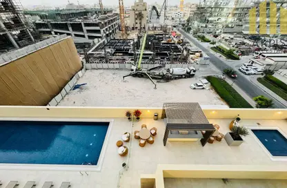 شقة - غرفة نوم - 2 حمامات للايجار في ذا فلاجشيب ثري - السطوة - دبي