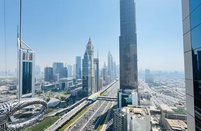 شقة - 2 غرف نوم - 2 حمامات للايجار في بلو تاور - شارع الشيخ زايد - دبي