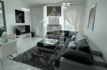 Apartment - 1 Bedroom - 2 Bathrooms for rent in Oasis Tower - Al Rashidiya 1 - Al Rashidiya - Ajman
