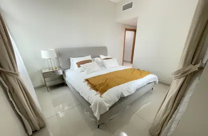 صورة لـ غرفة- غرفة النوم شقة - 2 غرف نوم - 2 حمامات للبيع في جلف تاور - مدينة الإمارات - عجمان ، صورة رقم 1