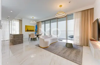 Apartment - 2 Bedrooms - 3 Bathrooms for sale in Beach Isle Tower 1 - Beach Isle - EMAAR Beachfront - Dubai Harbour - Dubai