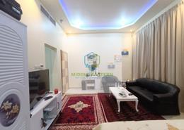 Living Room image for: Studio - 1 bathroom for rent in Sultan Bin Zayed the First Street - Muroor Area - Abu Dhabi, Image 1