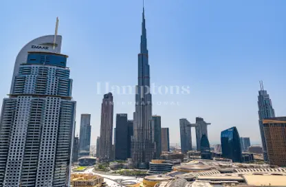 شقة - غرفة نوم - 2 حمامات للايجار في العنوان رزيدنس فاونتن فيوز  2 - العنوان رزيدنس فاونتن فيوز - دبي وسط المدينة - دبي