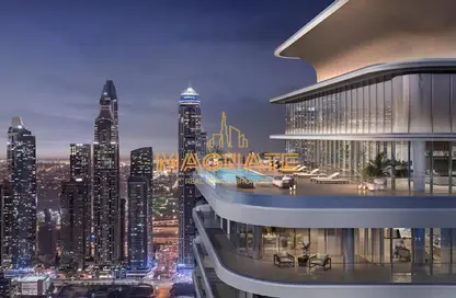 Outdoor Building image for: Penthouse - 3 Bedrooms - 4 Bathrooms for sale in Bayview - EMAAR Beachfront - Dubai Harbour - Dubai, Image 1