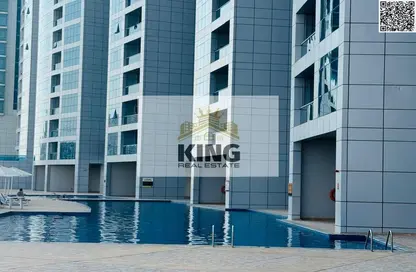 Apartment - 2 Bedrooms - 2 Bathrooms for sale in Corniche Tower - Ajman Corniche Road - Ajman