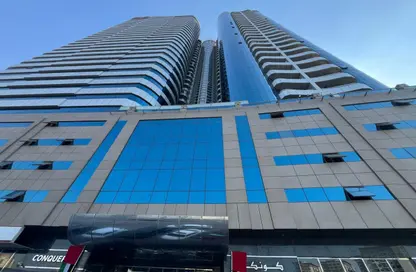 شقة - 3 غرف نوم - 3 حمامات للايجار في برج كونكر - شارع الشيخ مكتوم بن راشد - عجمان