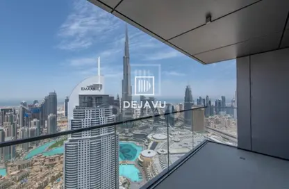 Balcony image for: Apartment - 2 Bedrooms - 2 Bathrooms for rent in Boulevard Point - Downtown Dubai - Dubai, Image 1