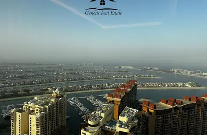 شقة - 1 حمام للايجار في برج النخيل - نخلة جميرا - دبي