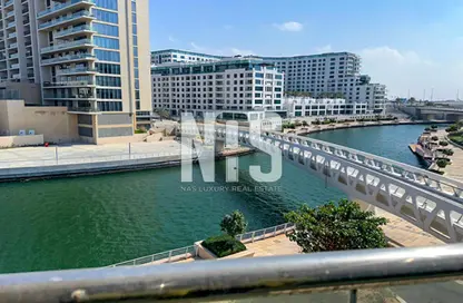 Apartment - 3 Bedrooms - 4 Bathrooms for rent in Canal View Building - Al Raha Beach - Abu Dhabi