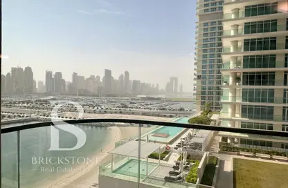 Balcony image for: Apartment - 3 Bedrooms - 4 Bathrooms for sale in Marina Vista - EMAAR Beachfront - Dubai Harbour - Dubai, Image 1