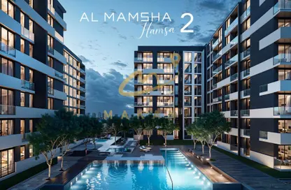 Apartment - 3 Bedrooms - 4 Bathrooms for sale in Hamsa - Al Mamsha - Muwaileh - Sharjah