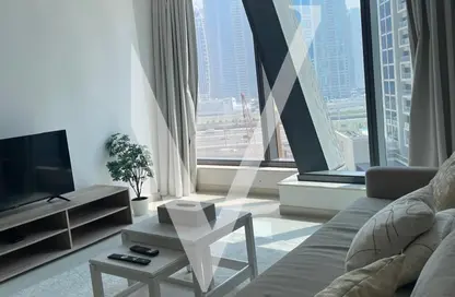Apartment - 1 Bedroom - 2 Bathrooms for rent in Silverene Tower B - Silverene - Dubai Marina - Dubai