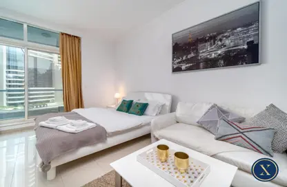 Apartment - Studio - 1 Bathroom for rent in Botanica Tower - Dubai Marina - Dubai