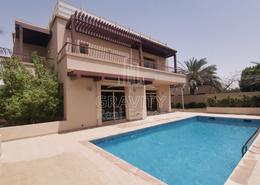 Pool image for: Villa - 6 bedrooms - 7 bathrooms for rent in Orchid - Al Raha Golf Gardens - Abu Dhabi, Image 1
