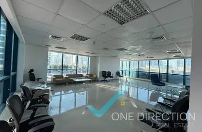 Office Space - Studio - 1 Bathroom for rent in Jumeirah Bay X3 - JLT Cluster X - Jumeirah Lake Towers - Dubai