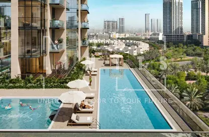 Pool image for: Apartment - 1 Bedroom - 2 Bathrooms for sale in Sapphire 32 - Jumeirah Village Circle - Dubai, Image 1