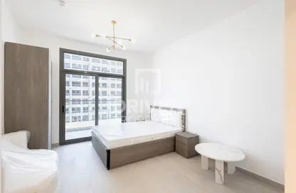 Room / Bedroom image for: Apartment - 1 Bathroom for rent in Laya Heights - Dubai Studio City - Dubai, Image 1