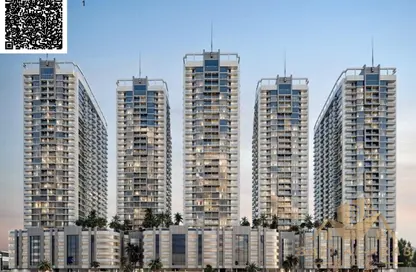 Apartment - 1 Bedroom - 2 Bathrooms for sale in Ajman Creek Towers - Al Rashidiya 1 - Al Rashidiya - Ajman