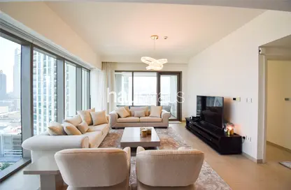 Apartment - 3 Bedrooms - 3 Bathrooms for rent in Downtown Views II Tower 2 - Downtown Views II - Downtown Dubai - Dubai
