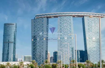 Apartment - Studio - 1 Bathroom for rent in The Gate Tower 1 - Shams Abu Dhabi - Al Reem Island - Abu Dhabi