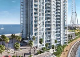 Outdoor Building image for: Apartment - 3 Bedrooms - 4 Bathrooms for sale in Bluewaters Bay Building 2 - Bluewaters Bay - Bluewaters - Dubai, Image 1