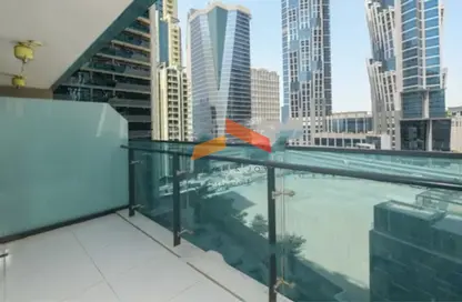 Balcony image for: Apartment - 1 Bathroom for rent in Merano Tower - Business Bay - Dubai, Image 1