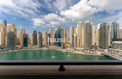 Water View image for: Apartment - 1 Bedroom - 2 Bathrooms for rent in Al Majara 2 - Al Majara - Dubai Marina - Dubai, Image 1