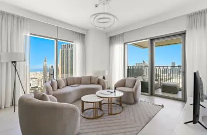 Apartment - 2 Bedrooms - 2 Bathrooms for rent in Downtown Views II Tower 2 - Downtown Views II - Downtown Dubai - Dubai
