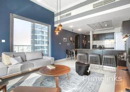 Living / Dining Room image for: Apartment - 1 bedroom - 2 bathrooms for sale in Central Tower - Bay Central - Dubai Marina - Dubai, Image 1