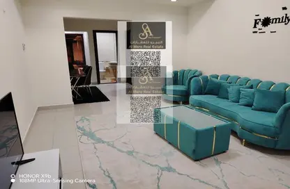Apartment - 1 Bedroom - 2 Bathrooms for rent in Ajman Corniche Road - Ajman
