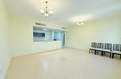 Apartment - 3 Bedrooms - 3 Bathrooms for rent in Ghanima - Queue Point - Liwan - Dubai Land - Dubai