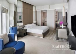 Room / Bedroom image for: Studio - 1 bathroom for rent in Hyatt Regency Creek Heights Residences - Dubai Healthcare City - Dubai, Image 1