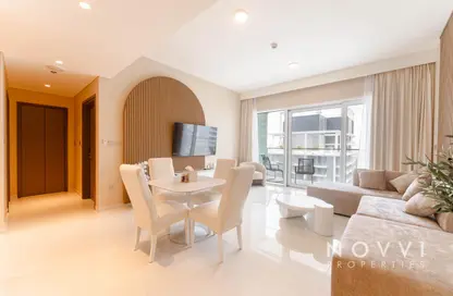 Apartment - 1 Bedroom - 1 Bathroom for rent in Grand Bleu Tower 2 - EMAAR Beachfront - Dubai Harbour - Dubai